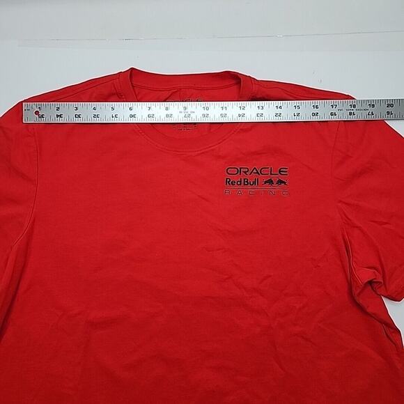 Oracle Red Bull Racing T-Shirt Short Sleeve Cotton Tee Crew Neck F1 Castore - Picture 5 of 14
